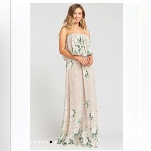 Show me your mumu hacienda maxi dress in bouquet toss